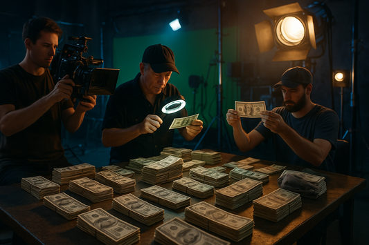 Los Secretos del Dinero Falso en Hollywood: Cómo Netflix y Marvel Crean Escenas Millonarias